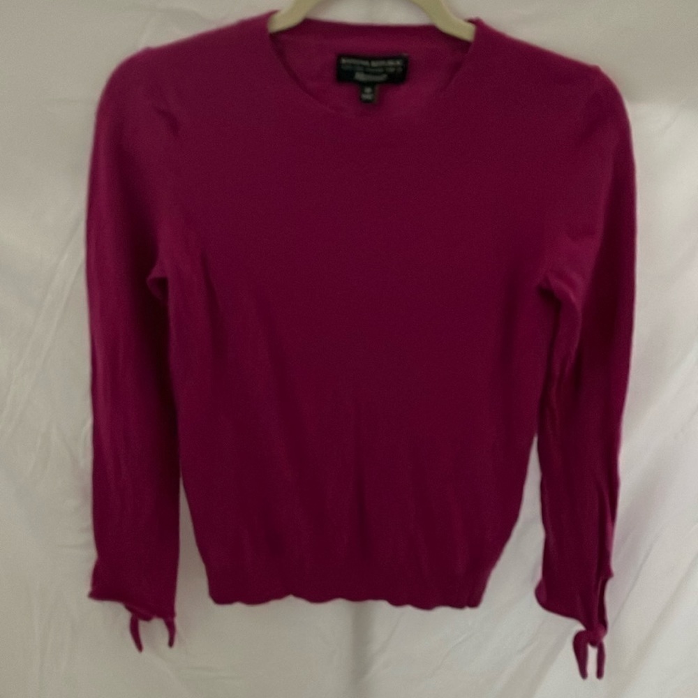 Banana Republic: Purple Knit sweater (made with Italian Yarn by Filpucci)- XS